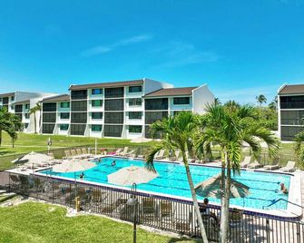 Loggerhead Cay 562 - Partial Gulf View, Beach Side Vacation Rental Condo - Sanibel - Pool