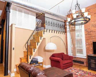 Luxurious Downtown Condo by Georgia St - Indianápolis - Sala de estar