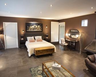 Villa 200m2 Avec Piscine Chauffée & Spa & Sauna & Kota-Grill - Bruyères - Chambre