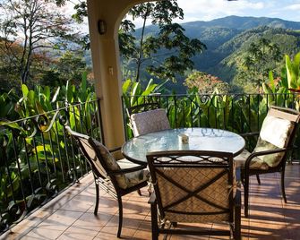 Paradise Peak -262 Five Star Reviews - Romantic Garden Villa with Jacuzzi - Orosí - Balcón