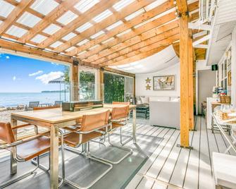 Wood fired Hot Tub- Lakeside Cottage compound - Brechin - Restaurante