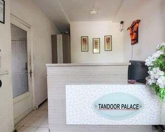 Hotel Tandoor Palace - Ahmedabad - Front desk