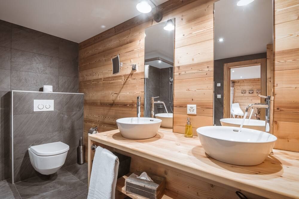 Lifestyle Rooms & Suites by Beau-Séjour - Champéry - Bagno