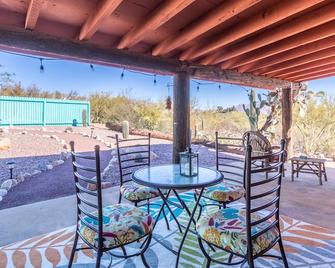 'Casita Naranja' Guest House Nestled In Lush Desert Of Ne Tucson Foothills - Tanque Verde - Patio