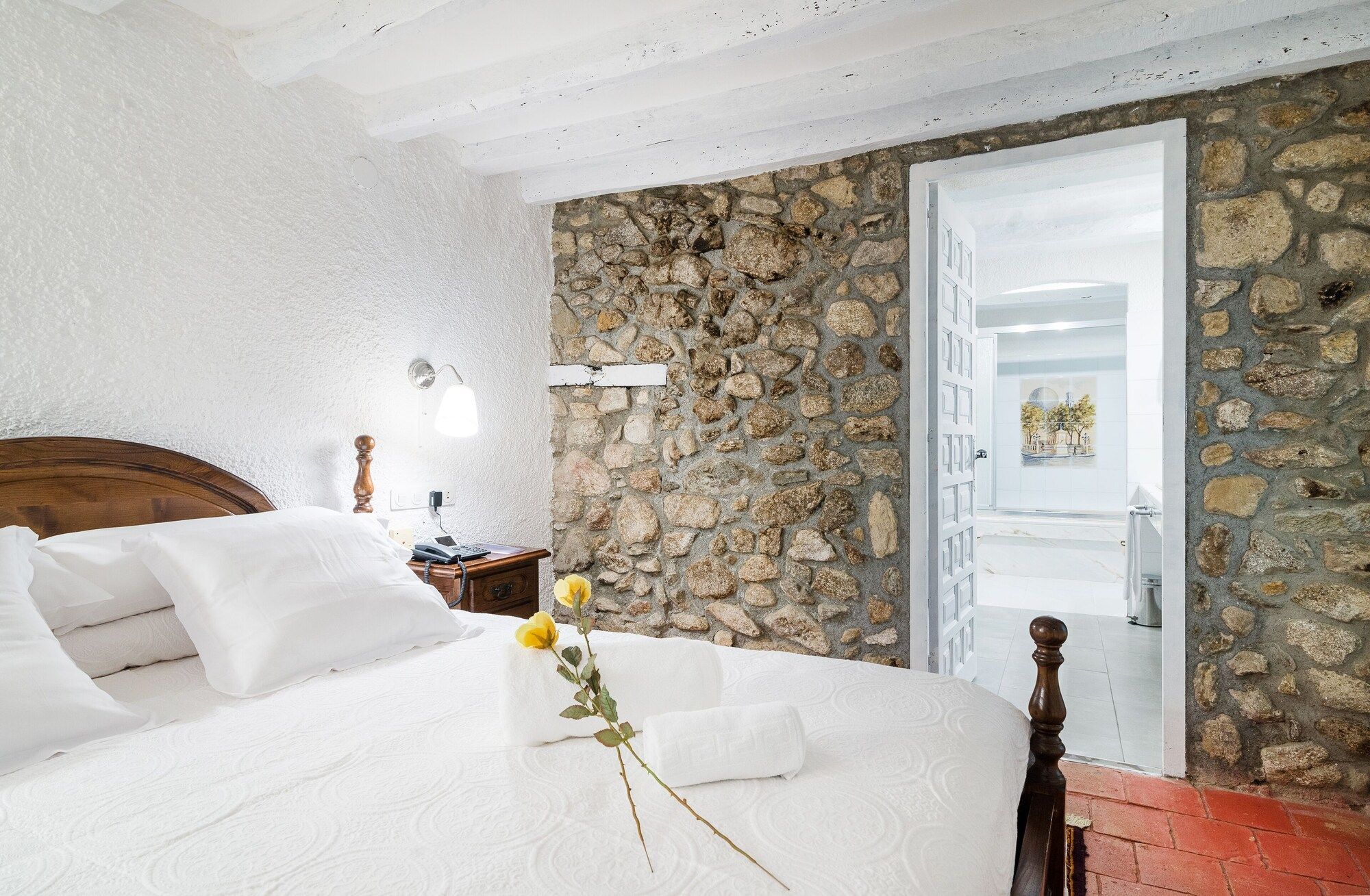 Hotel Els Cacadors de Macanet - Maçanet de Cabrenys - Slaapkamer