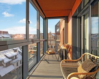 Deo Plaza Prestige 2 By Grand Apartments - Danzica - Balcone