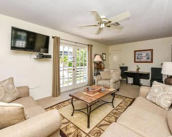 Banana Cabana and Cottage - Siesta Key - Obývací pokoj