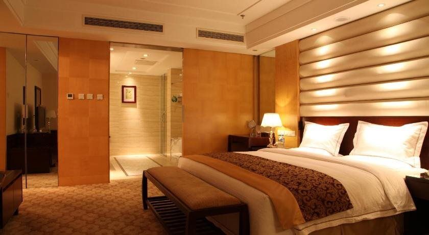 Fucheng International Hotel - לאנגפאנג - חדר שינה