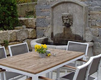 Landhaus Engel - Erlaheim - Patio