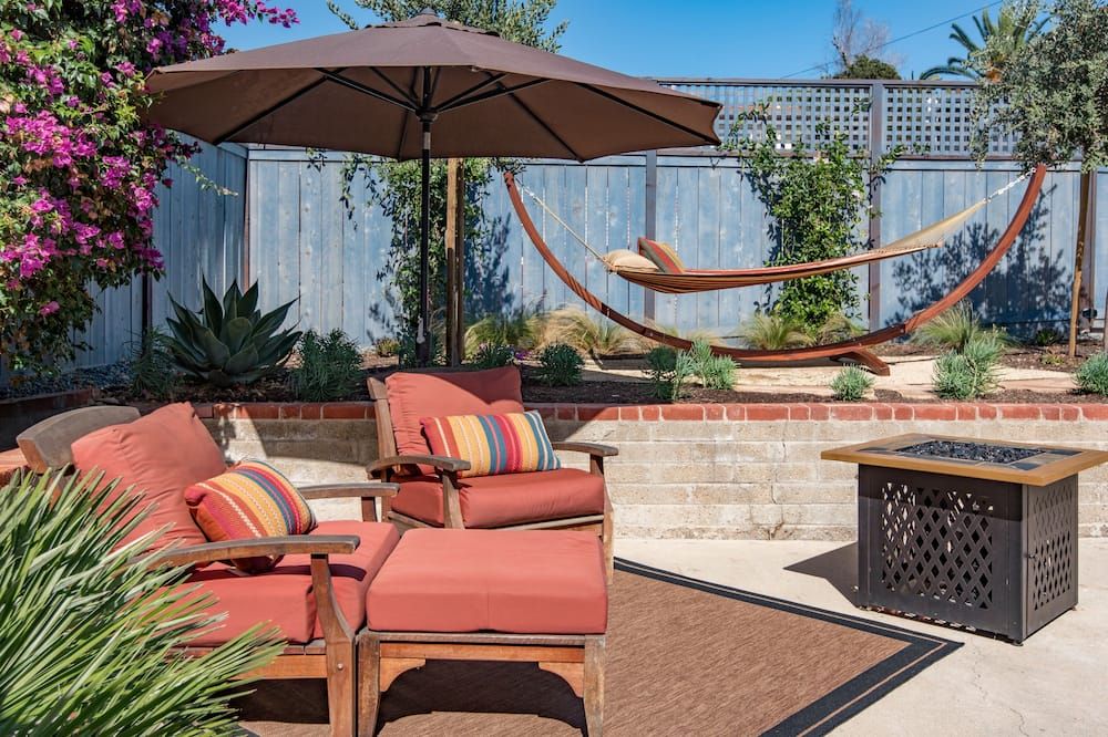 Ocean Beach Garden Cottage - Cozy Coastal Retreat - سان دييغو - شرفة مرصوفة