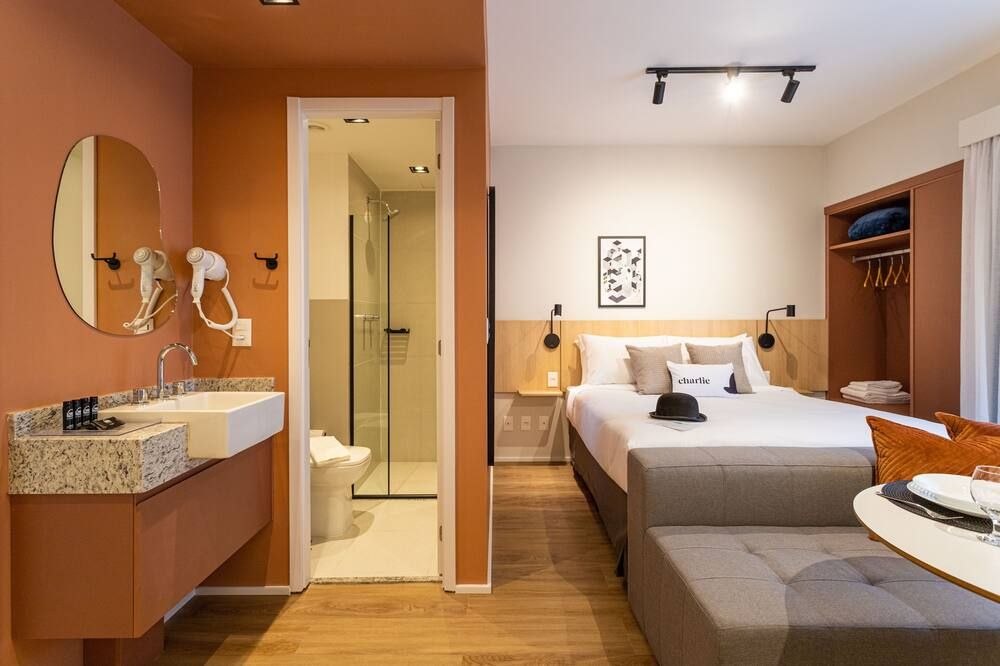 Charlie Aeroporto Congonhas Cgh - סאו פאולו - חדר שינה