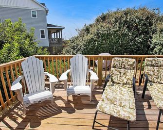 Oceanside, Ocean Views, Close to Beach, Wild Horses, 4x1613, Bayberry Dune - Corolla - Balcony