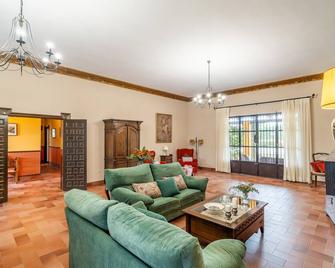 Rural Holiday Home 'Azahares De Marchena' with Pool, Wi-Fi and Air Conditioning - Marchena - Living room