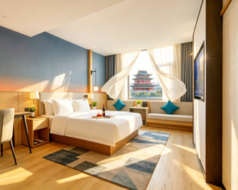 Meizhi Hotel (Nanchang Honggutan Cuiyuan Road Metro Station Branch) - Nanchang - Κρεβατοκάμαρ α