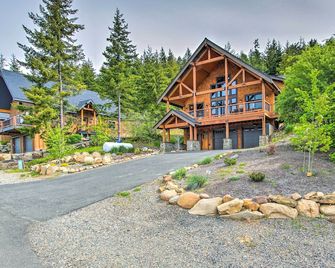 Soak, Night Ski and Explore! Cle Elum Mtn-View Cabin - Cle Elum - Edificio