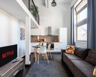 Loft cozy studios in Prague Center - Praga - Sala de estar