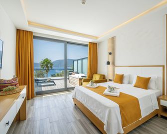 Kalkan Beach Park Hotel - Kalkan - Slaapkamer