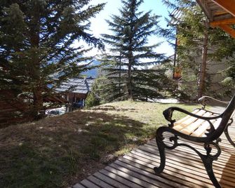 Mountain apartment in Molines en Queyras - Molines-en-Queyras - Balcony