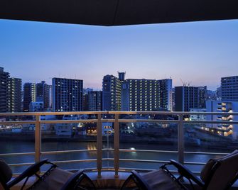 Alfacio Riverside Stay Hakata - Fukuoka - Balcony