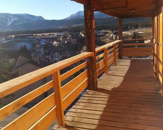 Large chalet 18 people panoramic view - Matemale - Balcone