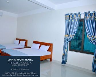 Vinh Airport Hotel - Vinh City - Bedroom