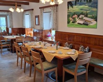 Apartment type Moonlight - Waldpension Ranner - Steinfeld - Restaurante