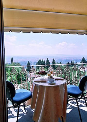 Hotel Villa Aurora Fiesole - Fiesole - Balcon