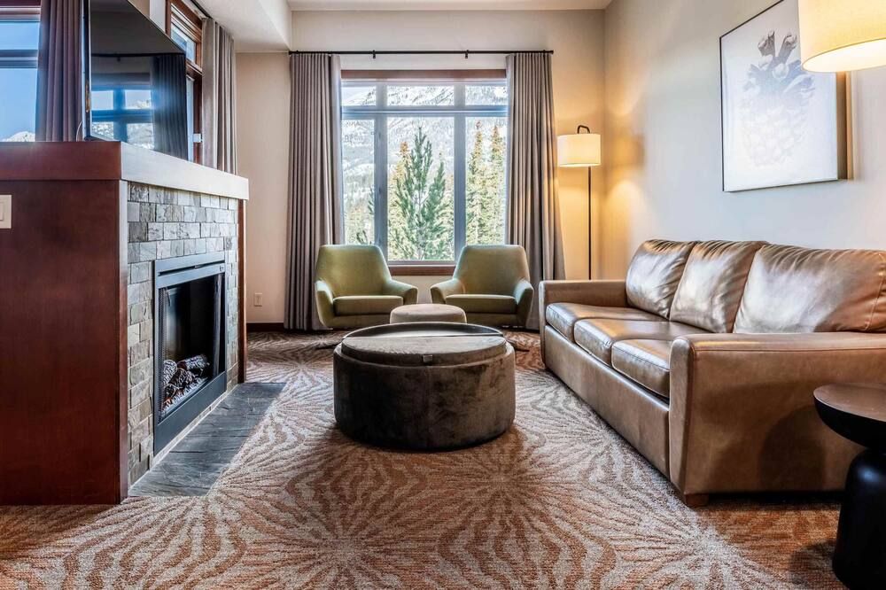 بلاك ستون ماونتين لودج باي كليك - كانمور - غرفة معيشة