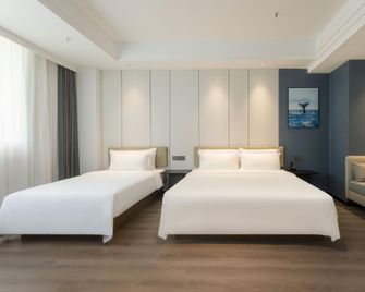 Lijing Yueju Hotel (Guangcai City Branch, Huaihe West Road, Suzhou) - Suzhou - Bedroom