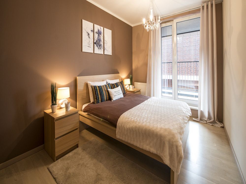 Ekoidea Apartmets - Bohaterów Getta Square - קראקוב - חדר שינה