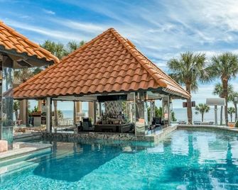 Seawall Perch ~ Luxurious Resort Life Beach Getaway 1bd/1.5bath - Galveston - Uima-allas