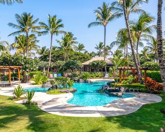 Luxury Mauna Lani Golf Villas-2 Floor- Recently Refreshed-Bbq-Private Beach Club - Puako - Pool