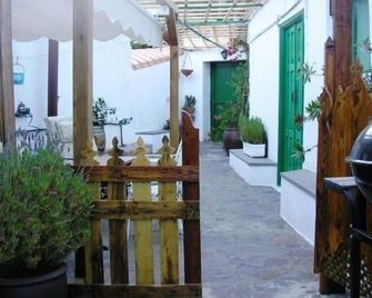 Casa Rural Santana Segura for 2 people - Tejeda - Patio