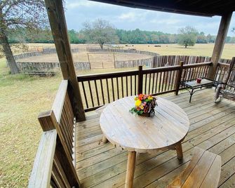Barnhouse @ Whiskey Flats Ranch - Palestine - Balkón