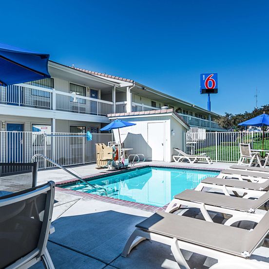 Pool view of Motel 6 - Sparks, Nv - Airport - Sparks