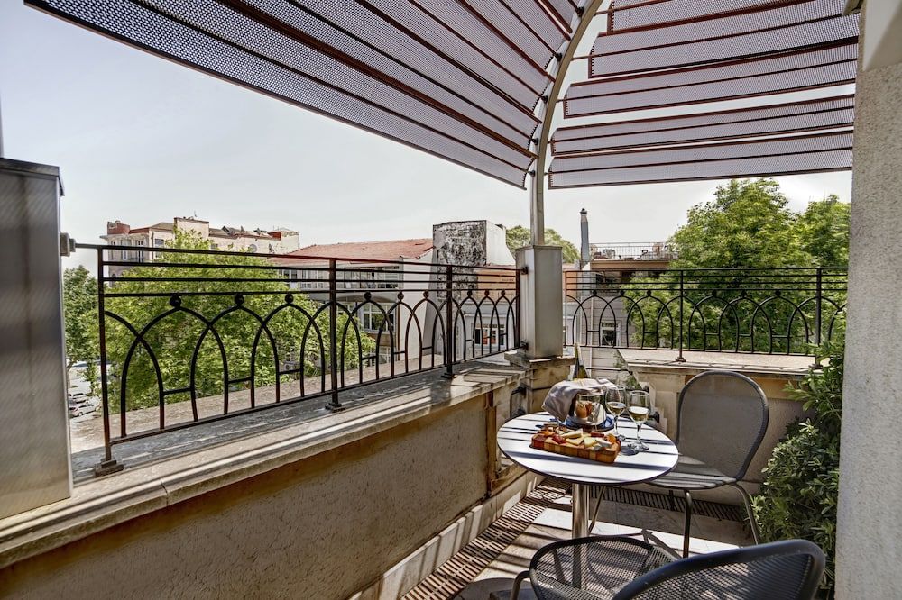 Balcony view of Faros Hotel Old City - Special Category