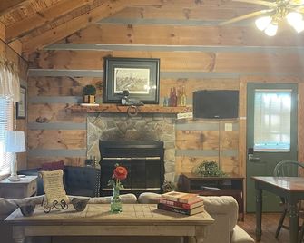 Otter Riverfront cabin, great mountain views with Hot tub,Wifi/Cable - Walland