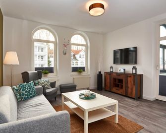 Haus am Meer Sellin App 5 und 6 by Meine Ferienzeit - Sellin - Sala de estar