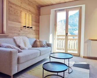 Appartement Chalet Montjoye - Saint-Gervais-les-Bains - Obývací pokoj