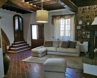 Porrona Rustic Charm Villa - Montenero d'Orcia - Sala de estar