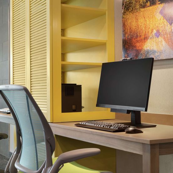 Business center view of Home2 Suites by Hilton Vicksburg