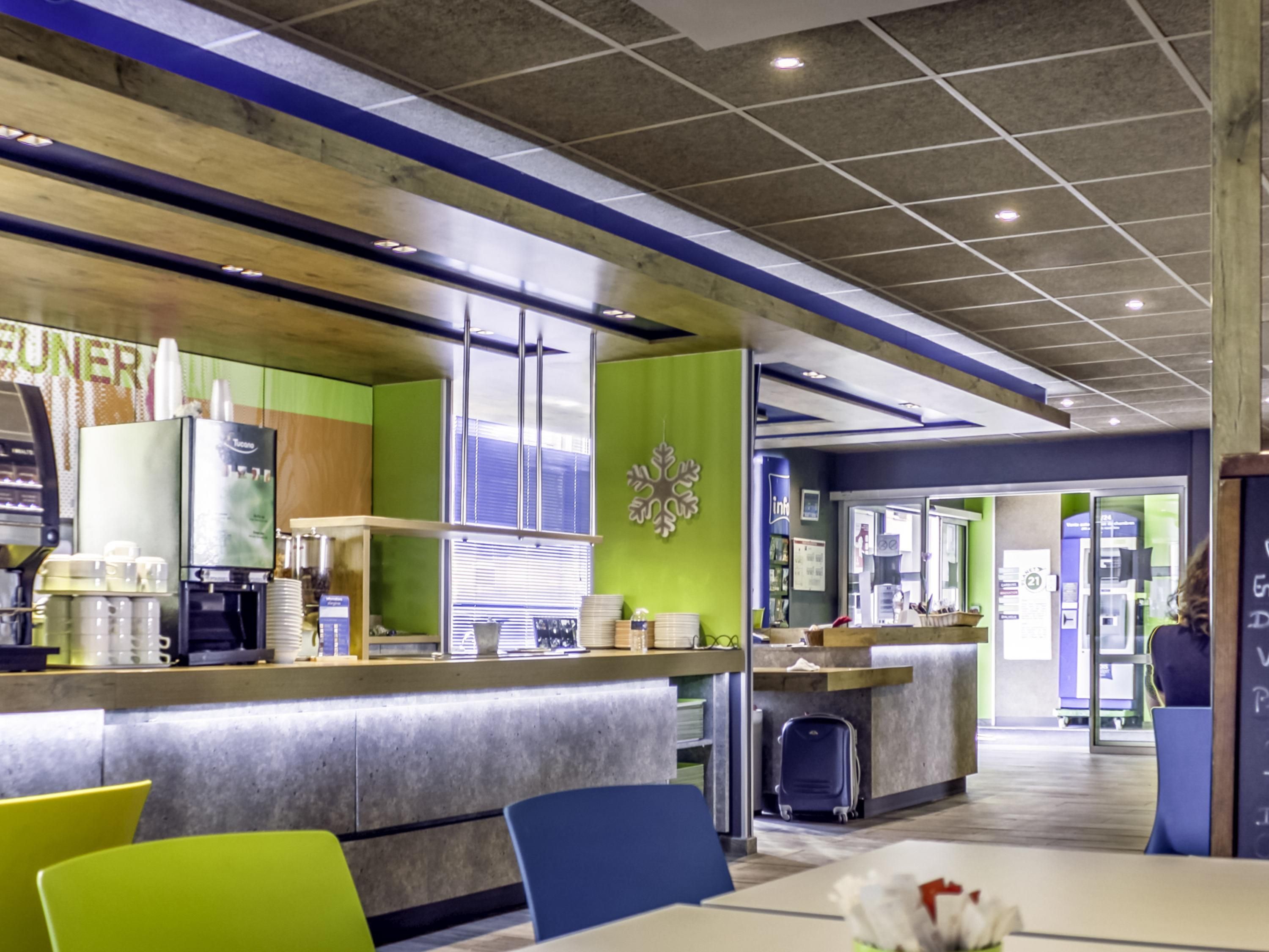 Ibis Budget Colmar Centre Ville - קולמר - חדר אוכל