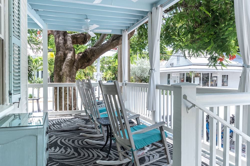 The Porch on Frances Inn - קי ווסט - מרפסת
