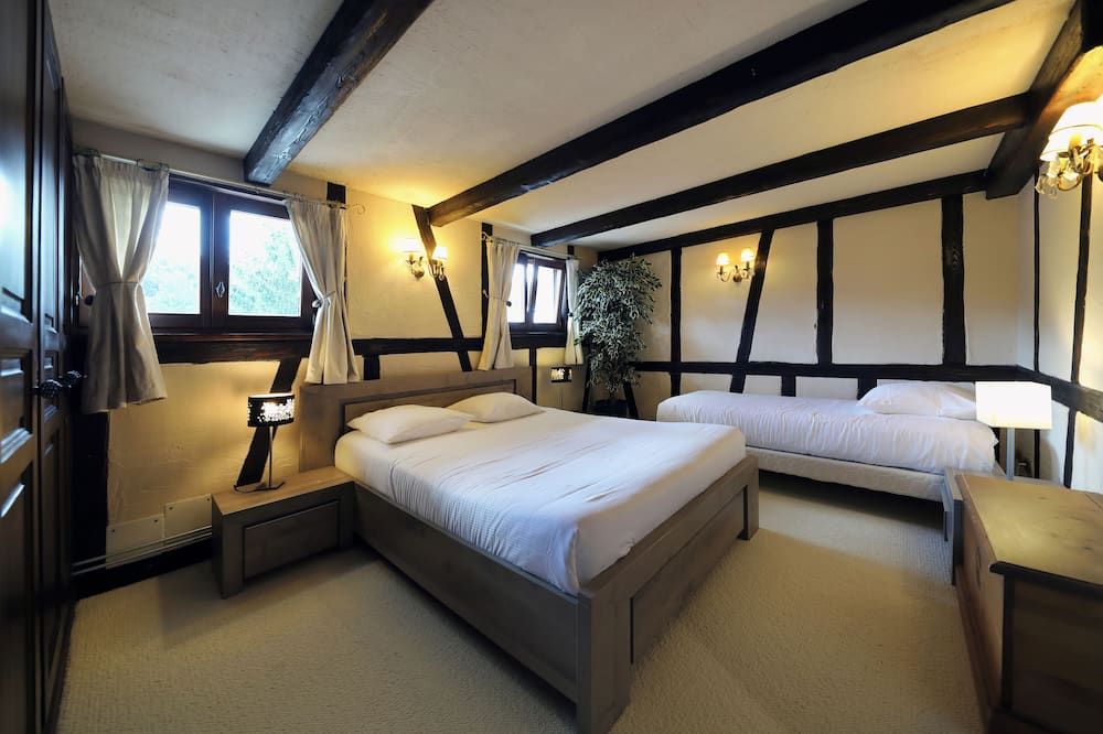 250m2 Grand Chalet 12/14 Pers. Pool Sauna Jacuzzi Rates All Inclusive - Ban-sur-Meurthe-Clefcy - ห้องนอน