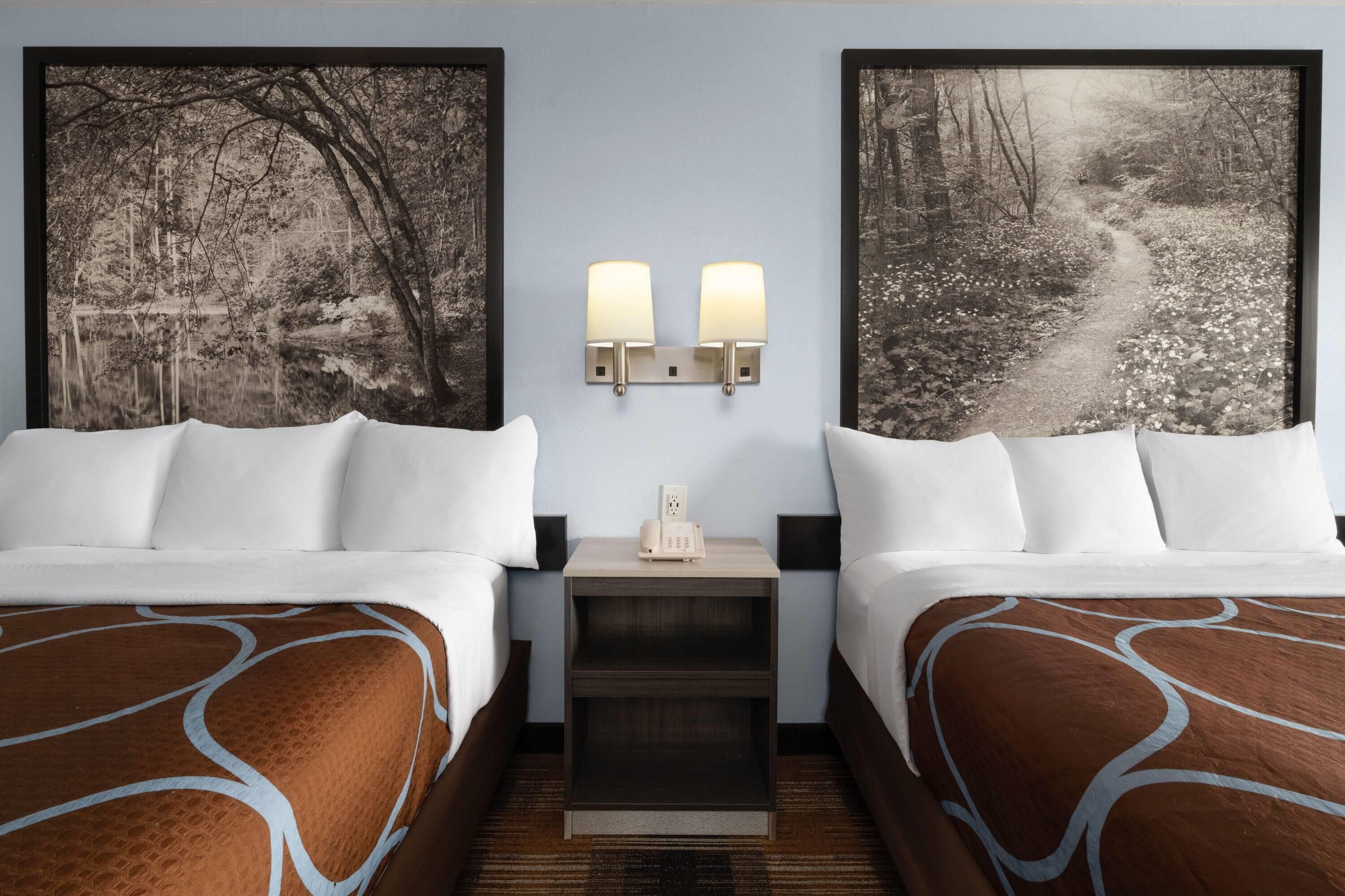 Super 8 by Wyndham Covington - Covington - Schlafzimmer