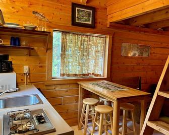 Cabin #1 Cooper Landing Fish Camp - Upper Kenai River Cabin Rental - Cooper Landing - Kitchen
