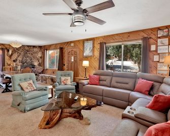 Popko's Place Resort Chalet by Big Bear - Big Bear Lake - Living room