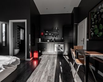 فينتيدج أبارتمنت هوتل - ريكيافيك - مطبخ