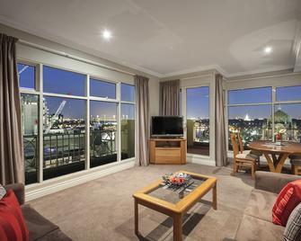 Flinders Landing Apartments - Melbourne - Σαλόνι