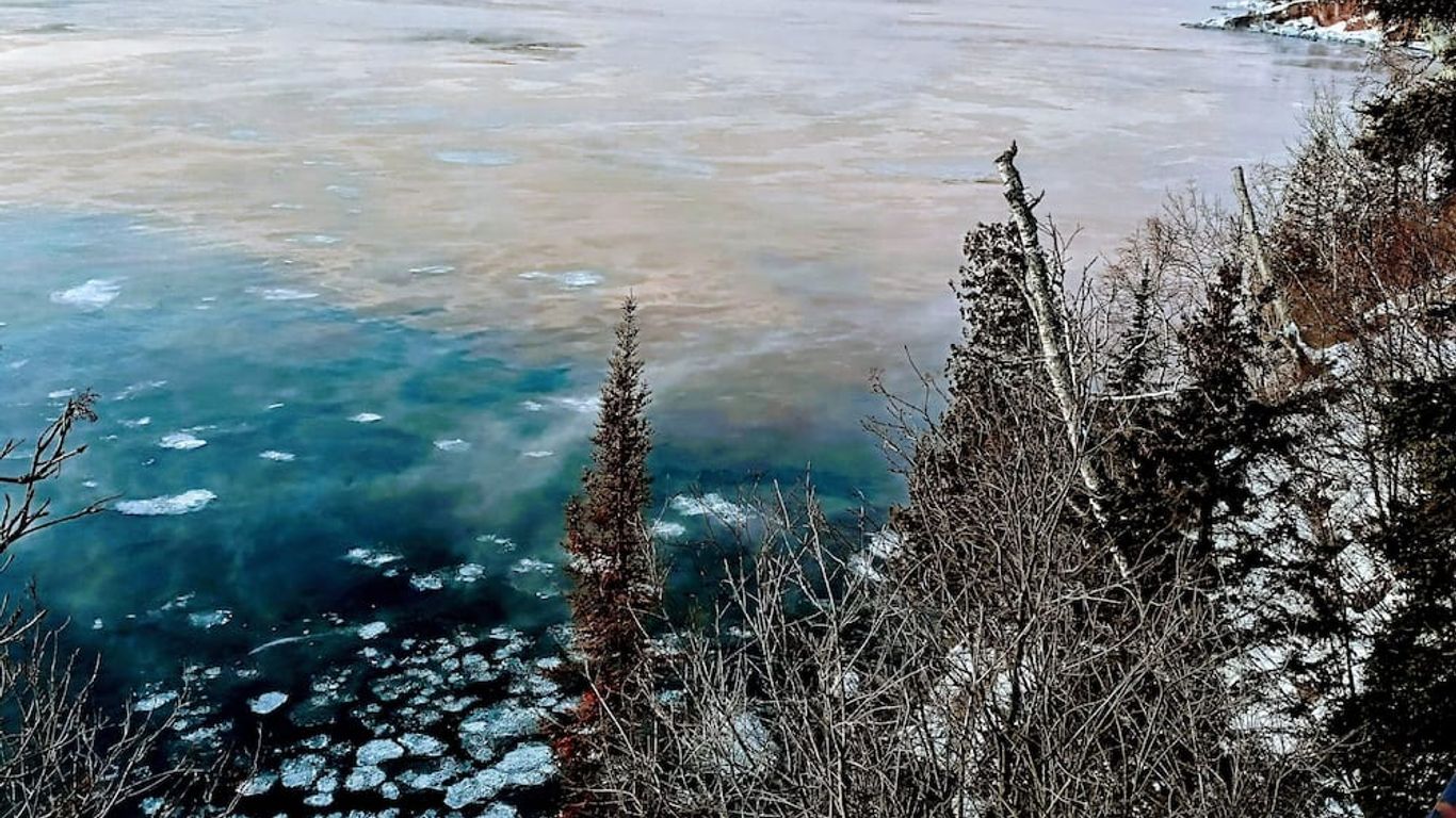 Cliff Dweller on Lake Superior